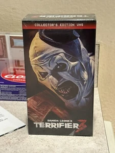 Terrifier 3 Collector's Edition VHS Set - Rare Walmart Exclusive - NEW IN HAND - Picture 1 of 2
