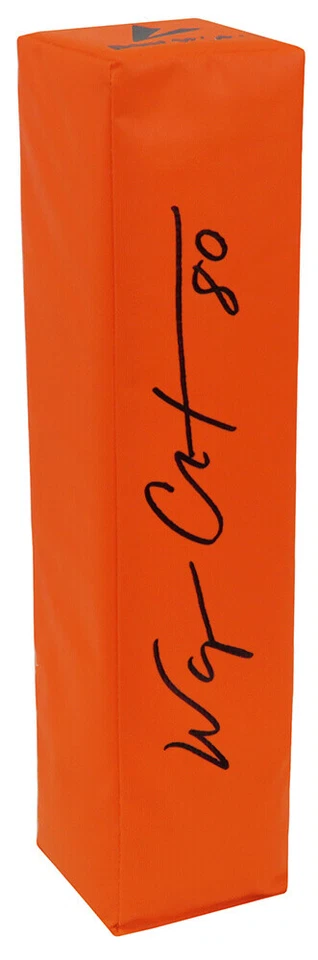 Wayne Chrebet Signed BSN Orange Football Endzone Pylon - (SCHWARTZ SPORTS COA) - Image 1 of 1