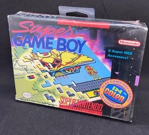 SUPER GAMEBOY SNES NES H-SEAM (METROID COVER EDITION/DONKEY KONG) Neu Versiegelt - Bild 1 von 9