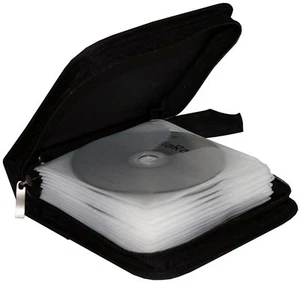 2 MediaRange Mappe für 24 CD / DVD / BD BOX50 Tasche Wallet Box schwarz - Bild 1 von 4