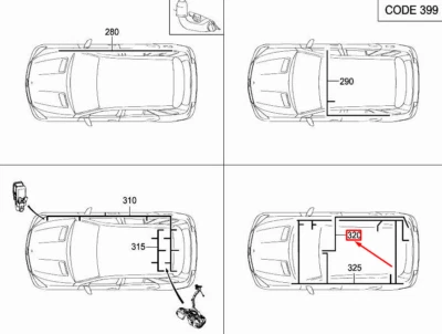 НОВЫЙ MERCEDES-BENZ ML W166 МНОГОФУНКЦИОНАЛЬНЫЙ КАМЕРЫ РЕМЕНЬ A1664402232 - Изображение 1 из 4