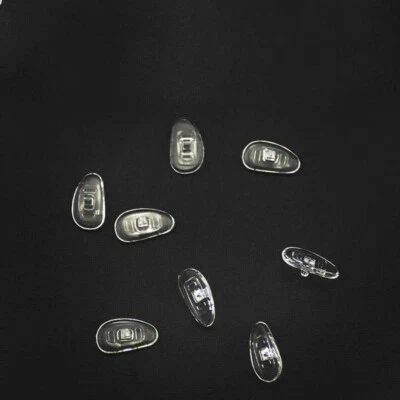 4x Soft Silicone nose pads piece for fix diy repair eyewear sunglasses reading