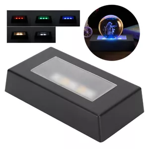 LED Display Base Color Changing Light Stand With Cable For Statues Jewelry YEK - Picture 1 of 23