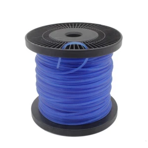 100m Mähfaden 2,4 mm Trimmerfaden Stihl Motorsense Ersatzfaden Blau Fäden 5-kant - Bild 1 von 12