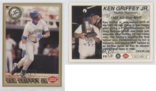 1994 Dairy Queen Golden Moments Restaurant Gold Border Ken Griffey Jr #4 HOF
