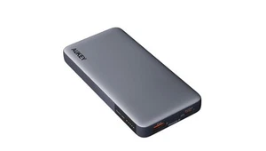 Aukey Powerbank 10 000 mAh, USB-C PD 30W, USB-A 22,5W, szary - Zdjęcie 1 z 1