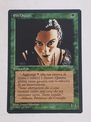 MTG Elves of Deep Shadow (Italian Dark/Green/U) - BGM - Image 1 of 2