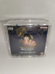 Display Box One Piece Romance Dawn 0P-01 FIRST PRINT, BLUE BOTTOM, ENG VERSION - Foto 1 di 8