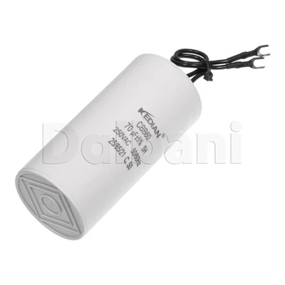 Japanese Spec 70UF 250VAC Motor Run Capacitor CBB60  25/85/21 50X100mm 70MFD - Image 1 of 3