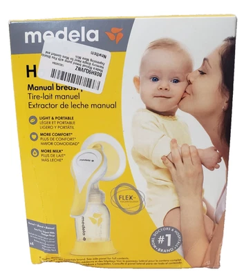 Medela Manual Breast Pump with Flex Shields Harmony Single Hand - Image 1 of 4