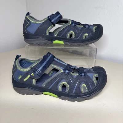 Merrell Kids 3 Sandálias de Caminhada Hydro Trail Sapatos Biqueira Fechada Sandálias Pescador - Imagem 1 de 4