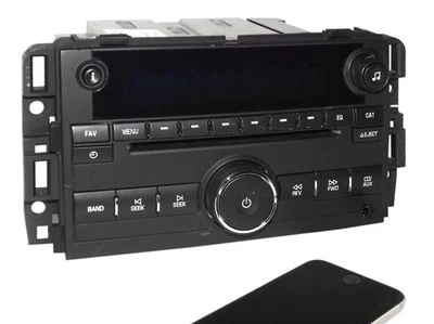 Chevy GMC Truck Radio 2009-2012 AM FM CD w Bluetooth 20935116 UNLOCKED Plastic - Image 1 of 4