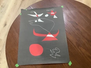 joan miro gemälde auf papier - Bild 1 von 6