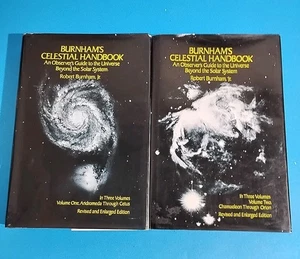 Burnham’s Celestial Handbook Volumes 1 & 2 Hardcover Books. Vintage 1978  - Bild 1 von 21