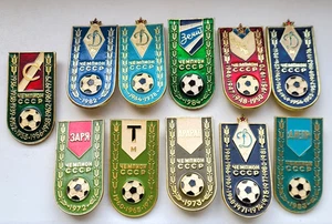 Sport Football clubs of the USSR Set of 11 USSR Soviet russian badges pins - Picture 1 of 8