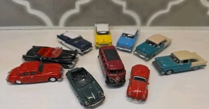 Lote de 10 escala Ho 1:87 Malibu International LTD VW, Porsche, Jaguar, Chevy, etc. - Imagen 1 de 15