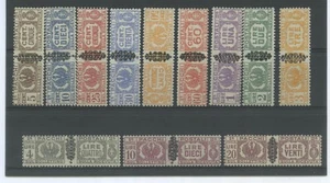 RSI E LUOGOTENENZA 1945 PACCHI SOVR. 12V. 2 ** LUSSO - Picture 1 of 1