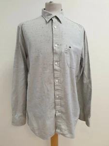 P989 MENS DIESEL GREY SLIM FIT CASUAL L/SLEEVE SHIRT UK M EU 50 - Picture 1 of 3