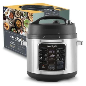 Crock-pot TURBO Express MultiCooker 5.6l, 6 Persone,Programmabile,14 funzioni pr - Foto 1 di 10