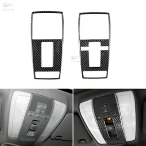 Carbon Fiber Reading Light Roof Lamp Cover For Mercedes Benz C E Class W204 W212 - Bild 1 von 9