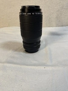 Canon FD 75-200mm f/4.5 macro zoom lens for AE-1 A1 T-90 F-1n AT-1 T-60 T-70 - Picture 1 of 7