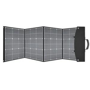 Kit pannello solare portatile 200 W power bank pieghevole impermeabile caricabatterie smart camp intelligente - Foto 1 di 12