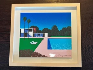 Hiroshi Nagai Autographed Framed Print Giclee TROPICAL MODERN Limited 300 NEW - Picture 1 of 7
