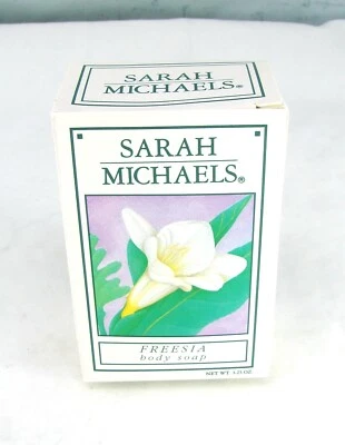Sarah Michaels FREESIA Soap Bar 3.25 oz. NEW NIB - Image 1 of 4