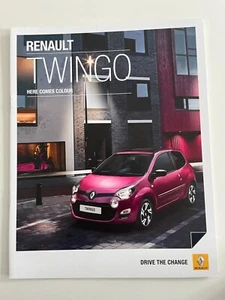 RENAULT TWINGO 1.2 Dynamique 16V UK Sales Brochure April 2013 - Picture 1 of 1