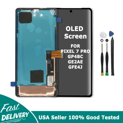 Conjunto de pantalla táctil LCD + bisel para Google Pixel 7 Pro GE2AE GP4BC GFE4J Foto 1 de 4