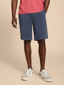 White Stuff Sutton Men's Chino Shorts Organic Cotton Classic Summer Short Pants - Picture 1 of 105