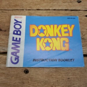 (Manual Only) Donkey Kong - Nintendo Game Boy Authentic Instruction Booklet Game - Picture 1 of 3