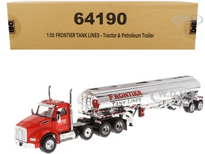 Kenworth T880 SBFA mit Petroleum Tanker rot & chrom 1/50 Diecast Masters 64190 - Bild 1 von 9