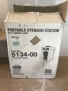 Eyewash Station, SAS Portable 5134-00 OSHA requirement (needs Top Cap) - Picture 1 of 3
