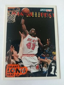 1993 Fleer #107 Grant Long Miami Heat  - Picture 1 of 2