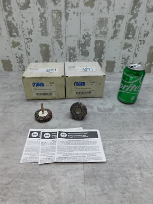 20 NEW Weiler Tiger 2" Mounted Abrasive Flap Wheel, 52366, 1/2" Width, 60 Grit - Image 1 of 2