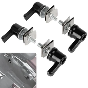 4x Saddlebag Lever Lock Fastener Bolt Nut Mounting For Harley Electra Glide FLHT - Bild 1 von 15