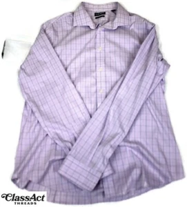 Lauren Ralph Lauren Purple Slim Fit Performance Stretch 17.5 XL Black Label - Picture 1 of 9