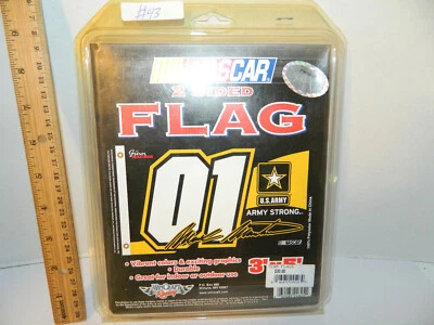 AS IS Flag Mark Martin #01 NASCAR 3x5 U.S. Army Strong 2 sided heavy duty Racing - Image 1 of 4