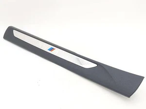 2016 BMW X6M F86 FRONT LEFT SCUFF SILL PLATE 7284557 *SCRATCHED* - Picture 1 of 12