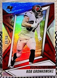 2021 Panini Rookies & Stars Rob Gronkowski #12 Bucs SILVER PRIZM /89 - Picture 1 of 2