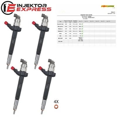 4x 6C1Q-9K546-BC Einspritzdüse Denso Injektor Ford Land Rover 6C1Q9K546BB - Bild 1 von 4