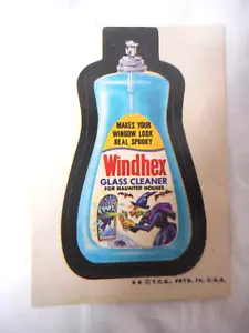 1973 Topps Wacky Packages Series 4 #25 Windhex - Foto 1 di 2