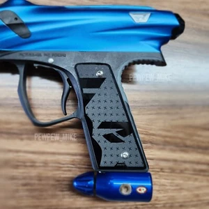 Replacement PMR 07 Black & Colored Grip Panels - Paintball Proto Matrix Rail - Picture 1 of 2