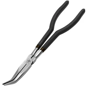Performance Tool W1045 11 Inch Long Nose Pliers 45 Degree Angled Grip - Picture 1 of 2