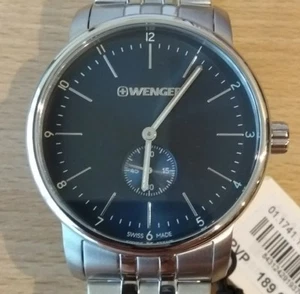 Wenger By Victorinox Swiss Army. Watch Swiss Made. Dark Blue Dial. - Picture 1 of 8