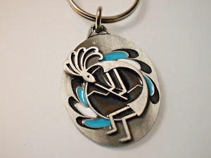 Kokopelli Key Chain - Western Theme - Picture 1 of 3