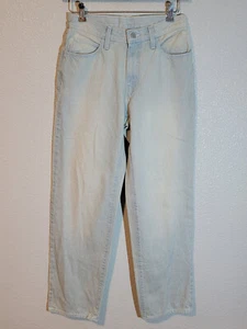Levis Sample Jeans Damen Größe 30x32 Baggy Straight High Rise Light Wash Blau - Bild 1 von 8