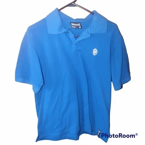 SOUTH POLE MEN'S BLUE POLO GOLF SHIRT SIZE S 100% COTTON - Picture 1 of 4