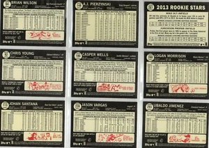 2013 Topps Heritage Venezuelan BLACK Parallel, Your Choice, 1:47 Packs, Scarce - Picture 1 of 4